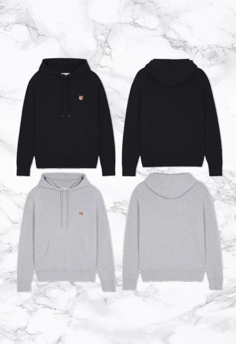 [마지막특가] 정품 메종키츠네 후드티