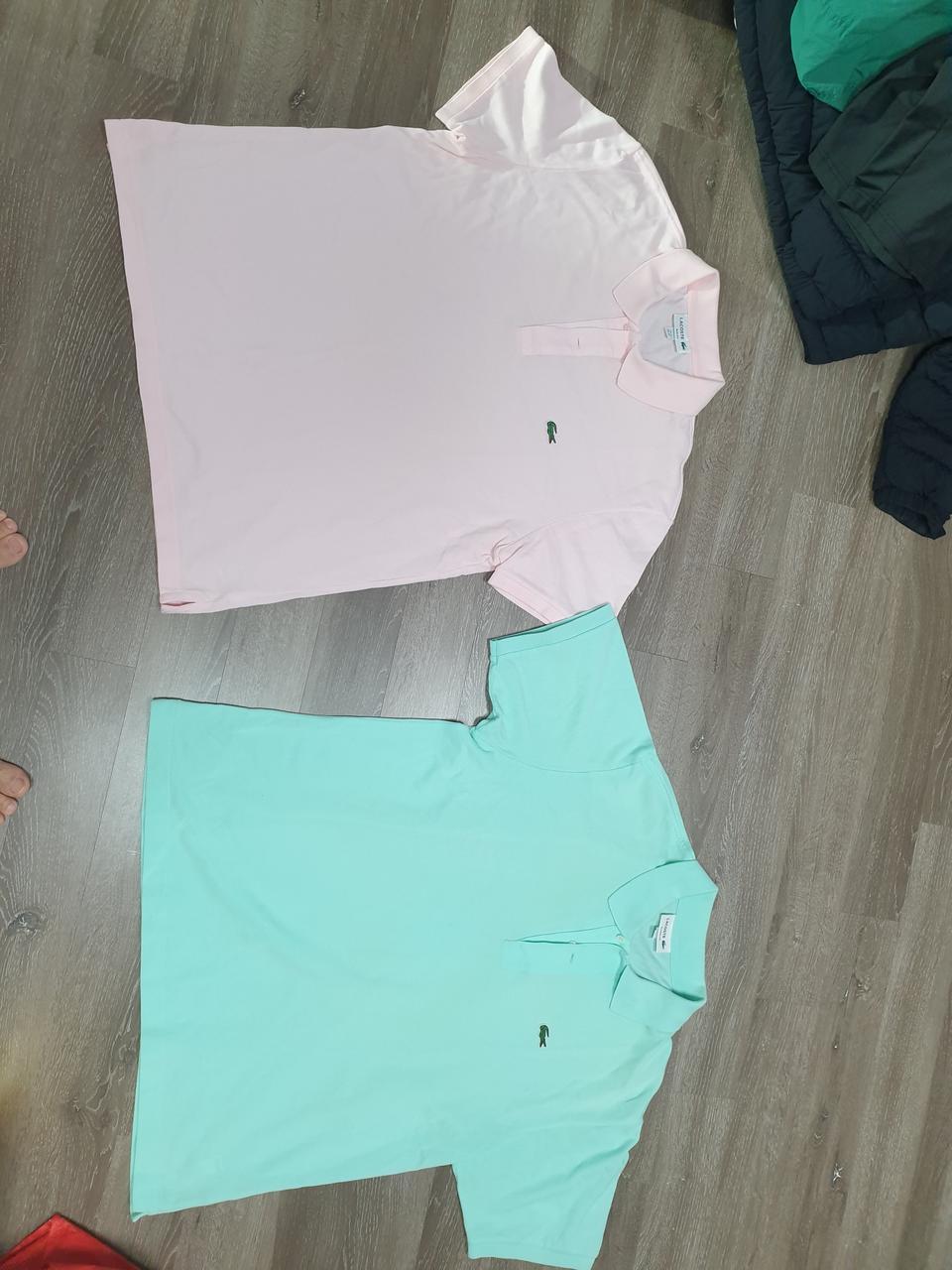 라코스테 남성 반팔티 2개 XL