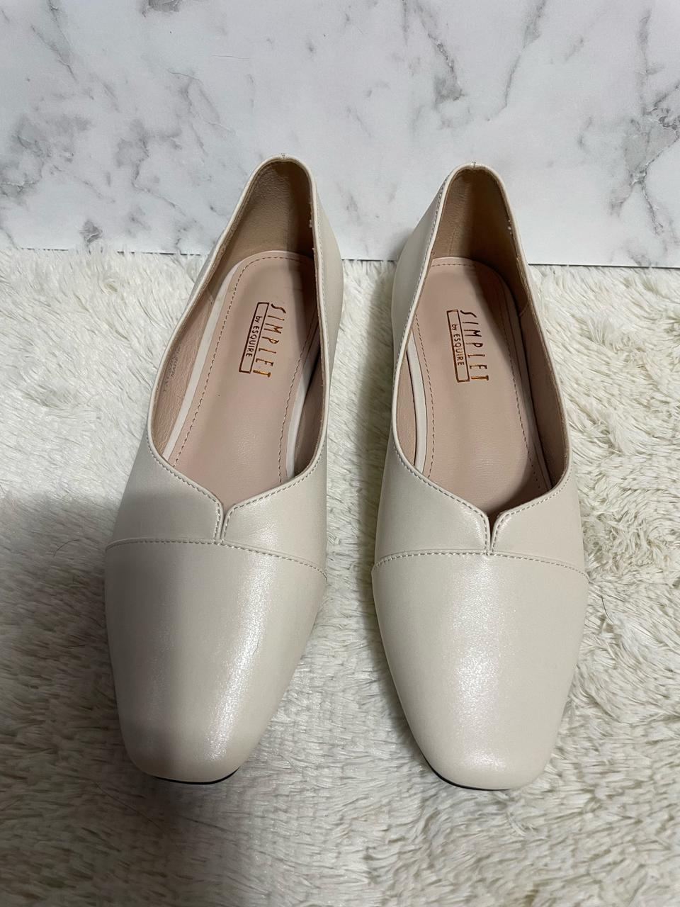 에스콰이어  여성 구두 230 아이보리