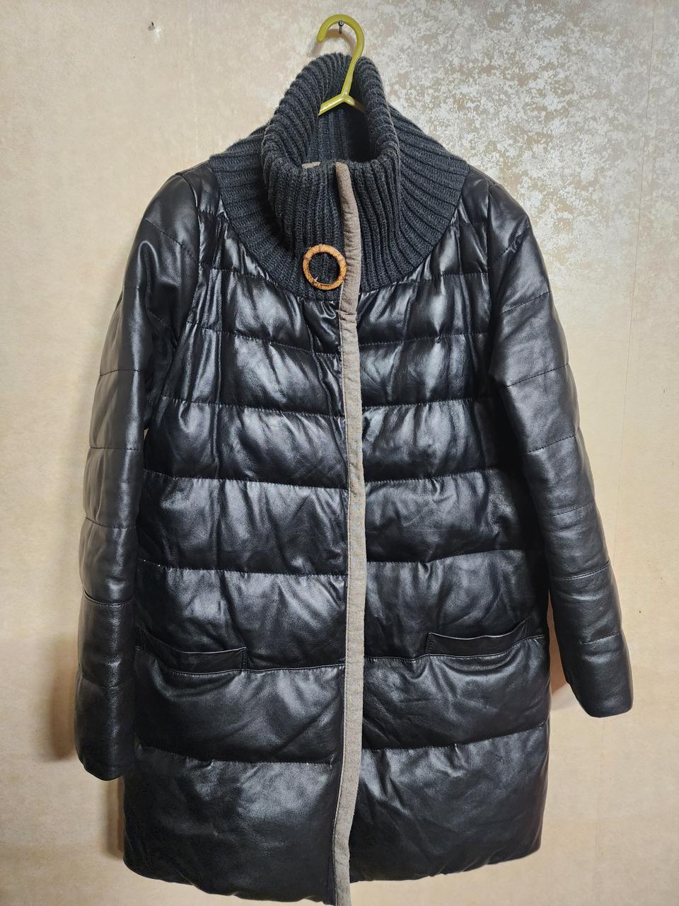 양가죽 패딩코트