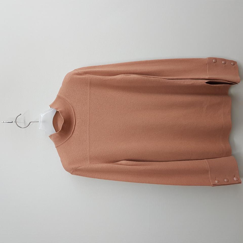 한섬 MINE 모크넥  버튼포인트 니트 F사이즈