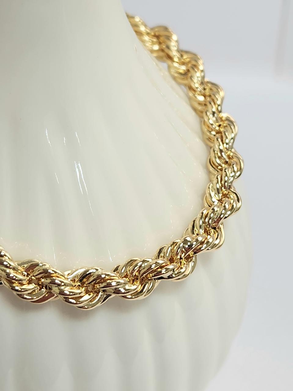 18k.이태리체인 팔찌 6.4mm 목걸이,발찌.새상품