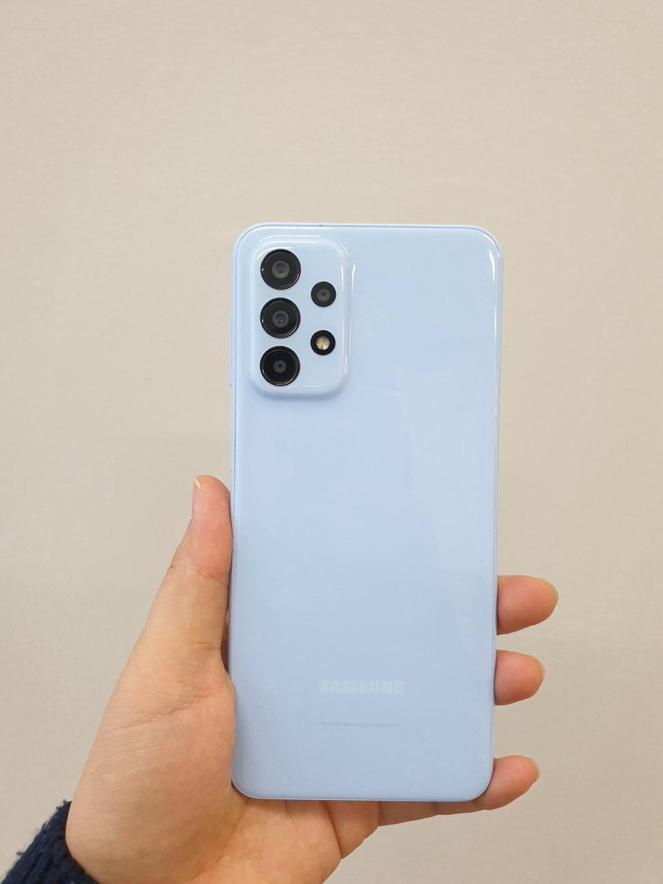 할인가능 AA급)무잔상 갤럭시 A23 128기가 블루 104