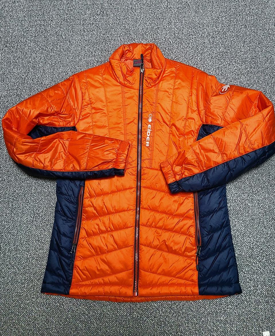 아이더 여성 카루나 경량  폴리  패딩 S 오렌지