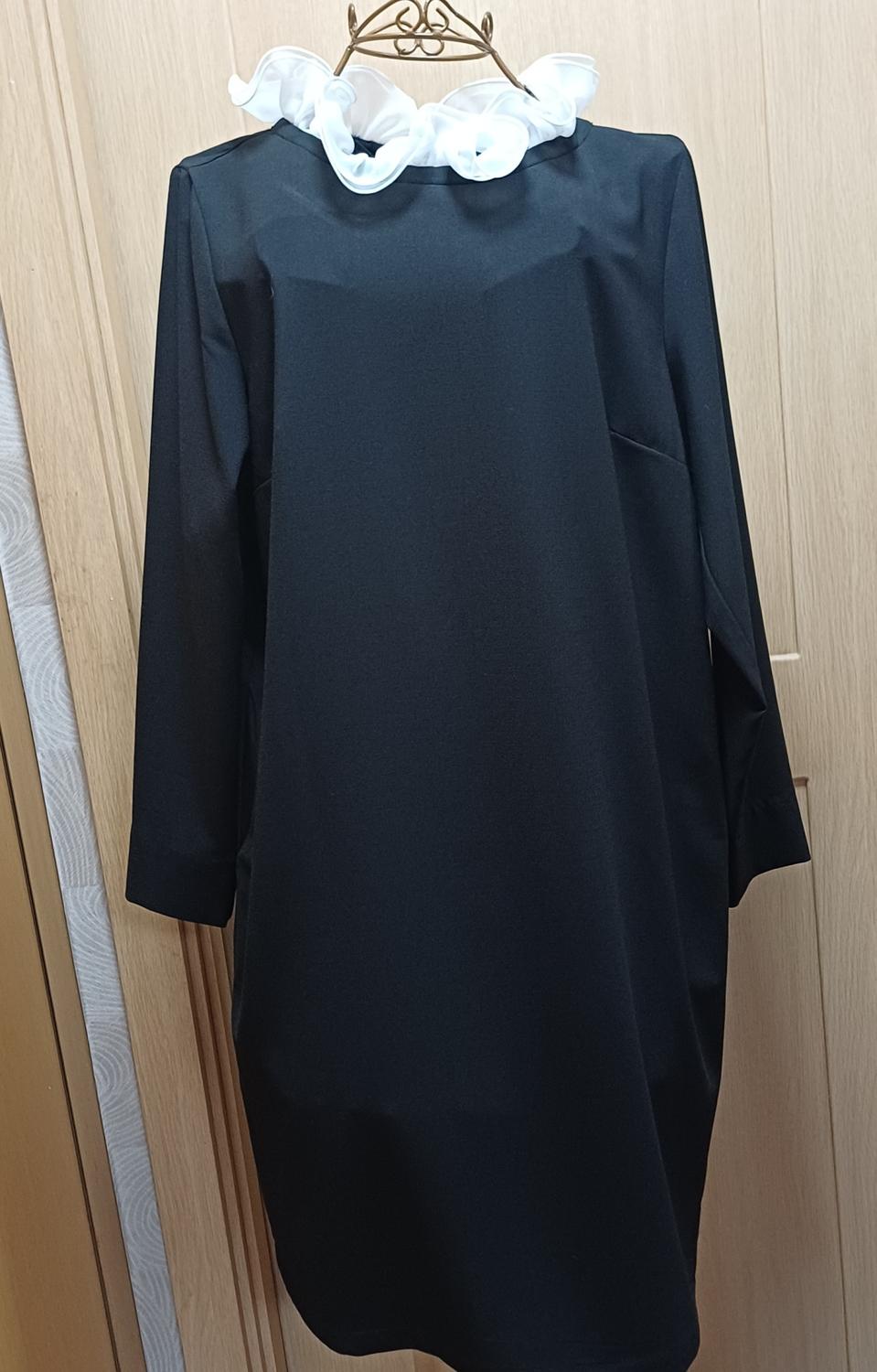 이태리 지오넬리 Gionelli 블랙 프릴 원피스 M size