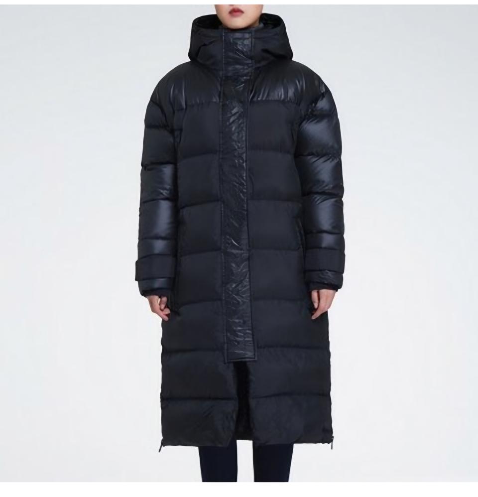 캘빈클라인진 여성 오버사이즈 롱다운점퍼 J206557 사이즈s새상품급