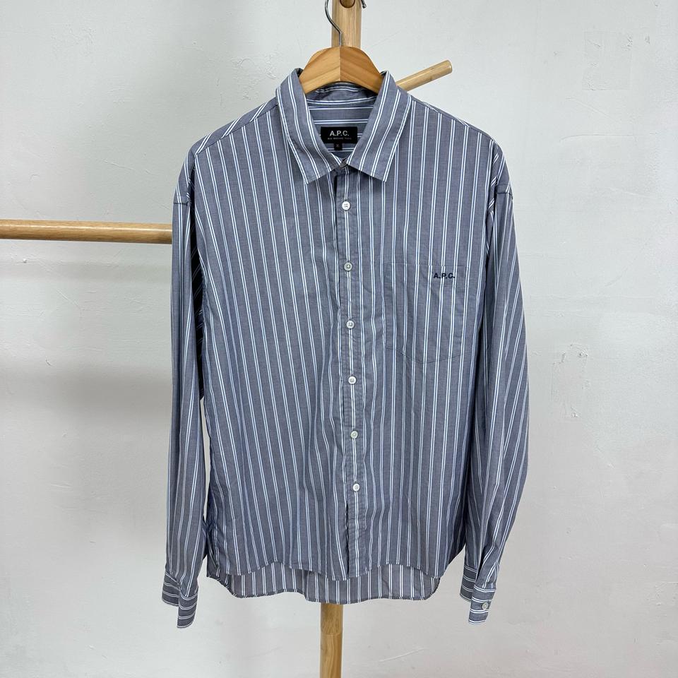 아페쎄 A.P.C. 남성 스트라이프 셔츠 남방 XL사이즈 J22