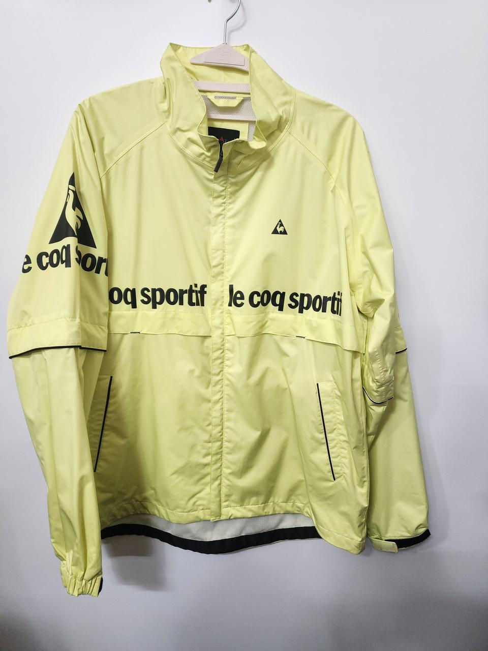 르꼬끄 골프웨어 바람막이  형광그린 (L)