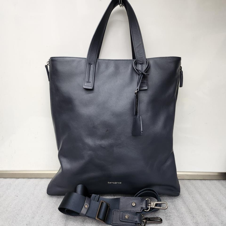 샘소나이트 정품 가죽 토트백겸 크로스백