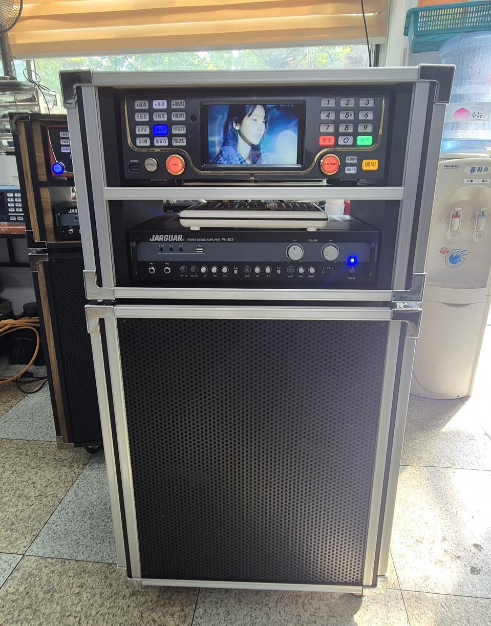 이동 분리형 노래방기계 S70L 태진 노래방세트
