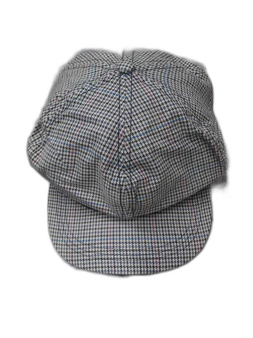 (새상품) 윌슨 골프 헤링본 체크 헌팅캡 모자