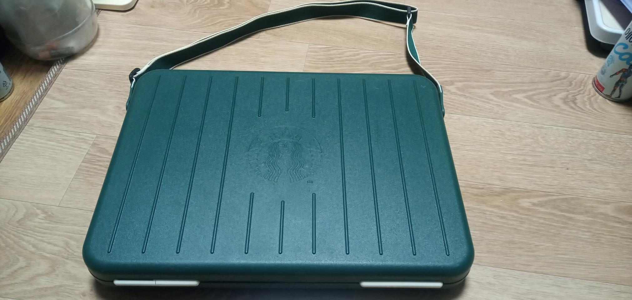 스타벅스 핸디 데스크 상태양호 그린