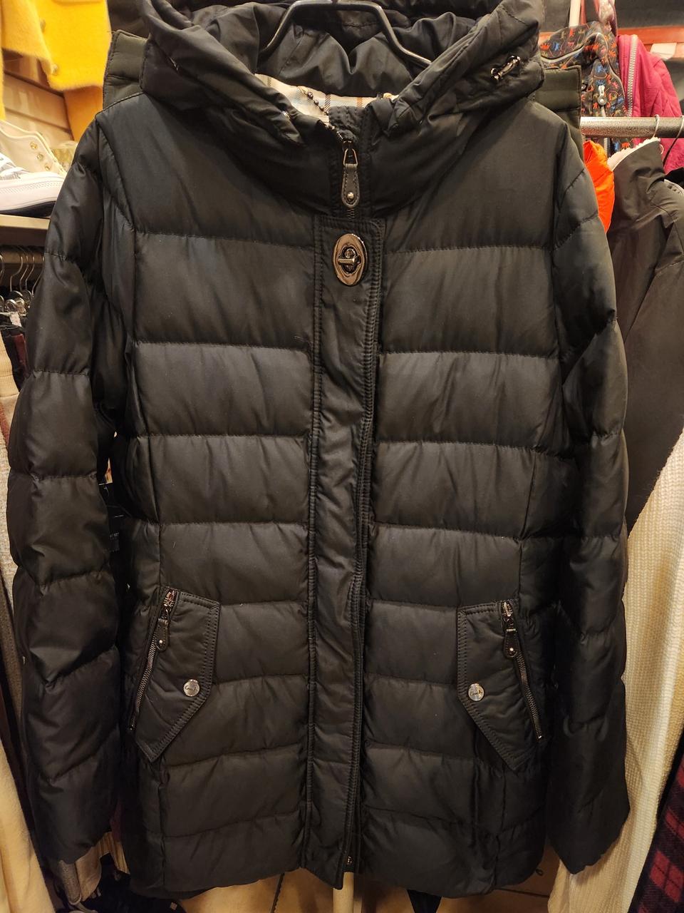 코치 블랙 패딩
