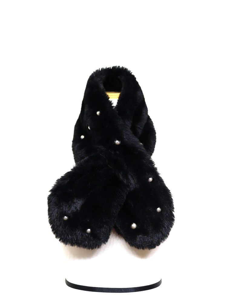 R58 여성 넥워머/크로스목도리/가로14센치/총길이85센치/사놀까