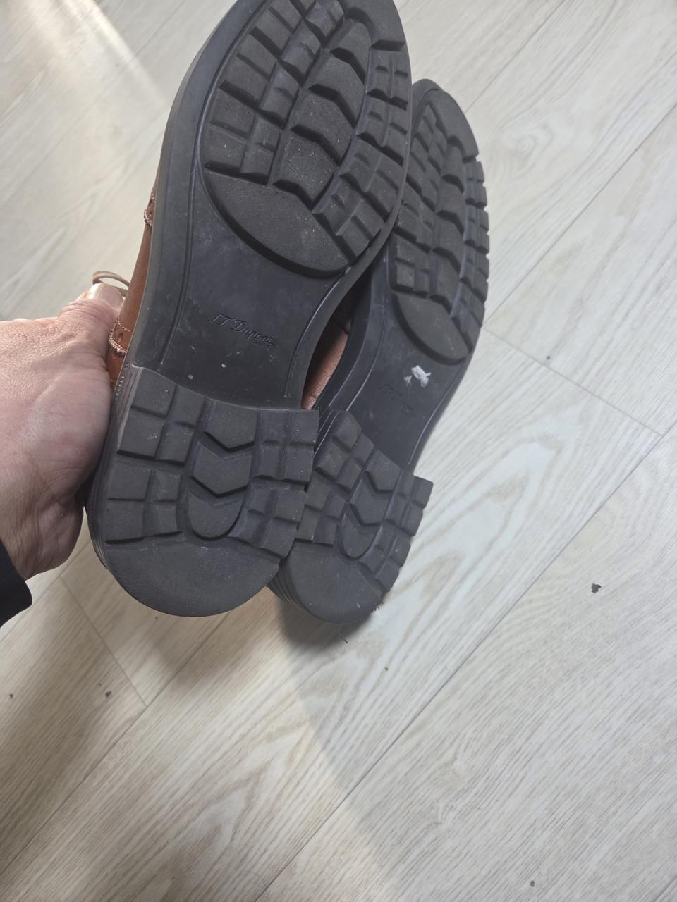 ST 듀퐁 브라운 구두에요