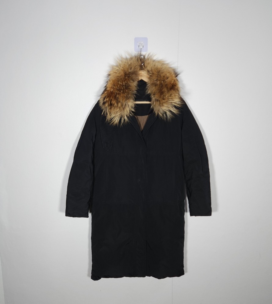 [마인] 105 88 여 구스다운너구리털패딩