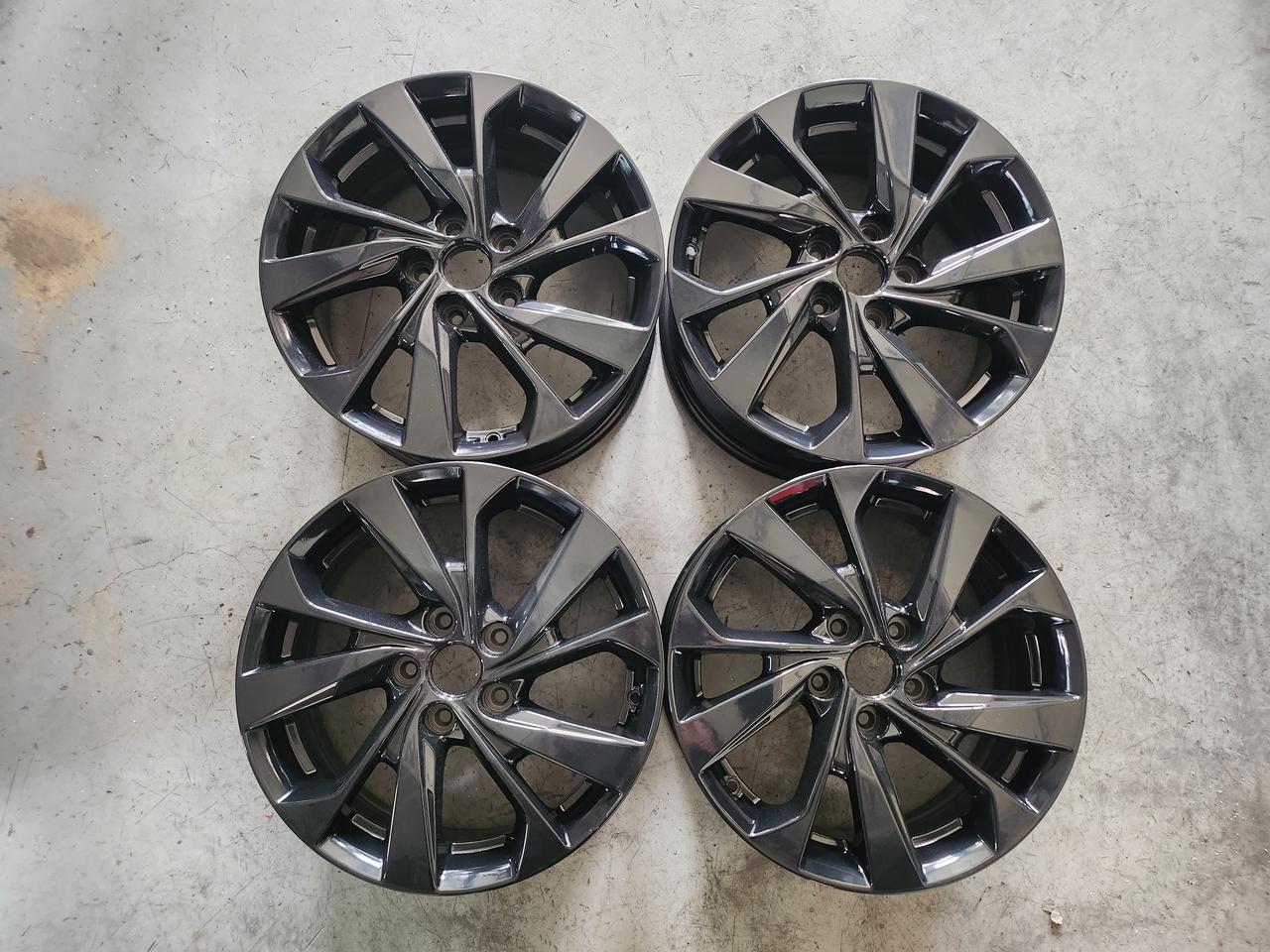 올뉴투싼 17인치 페이스리프트 블랙휠 순정휠 중고휠