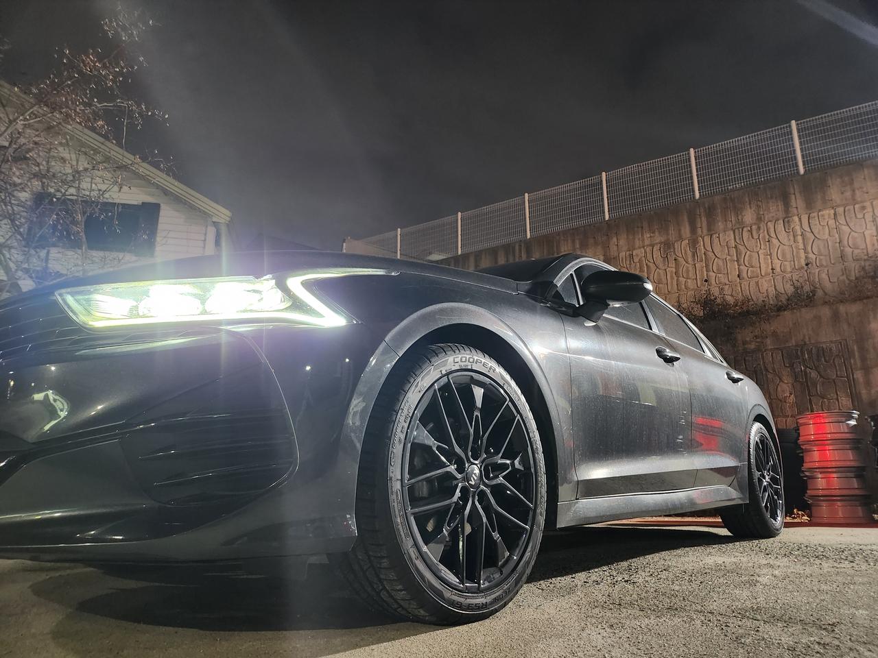 K5 DL3 19인치 블랙휠 순정휠 중고휠 팝니다