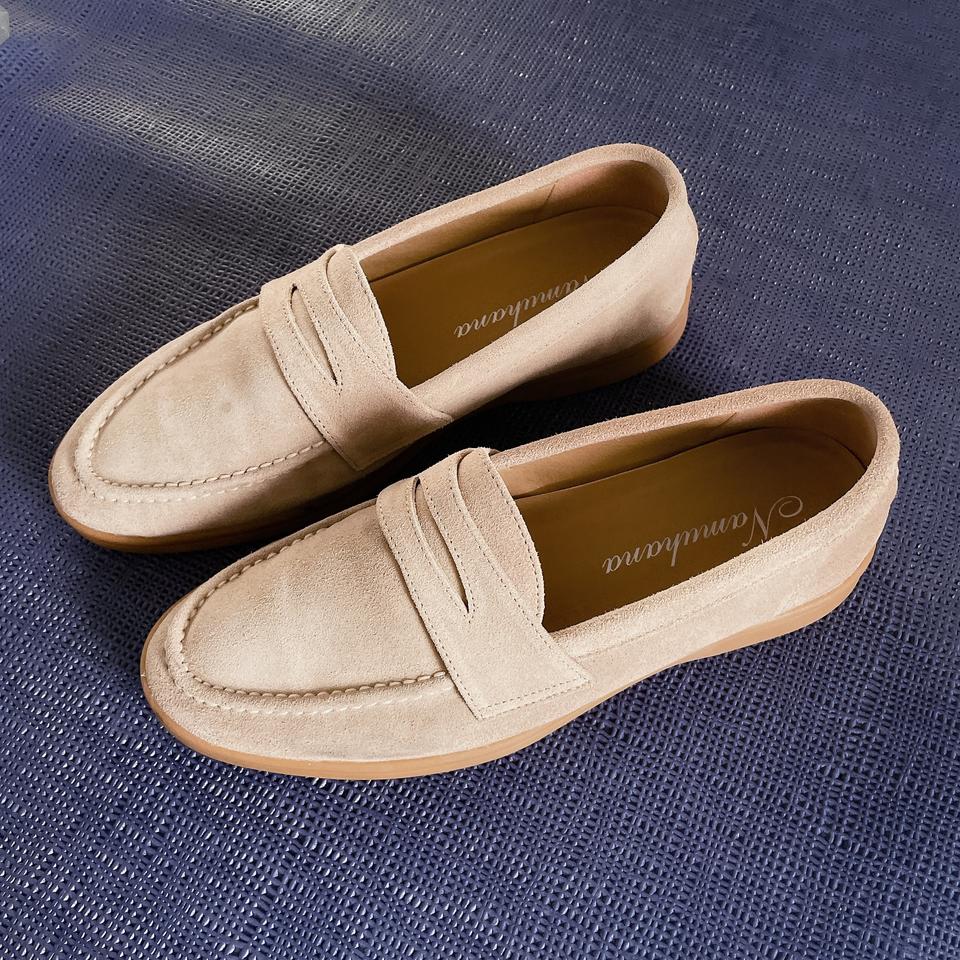 255) 나무하나 스웨이드 로퍼