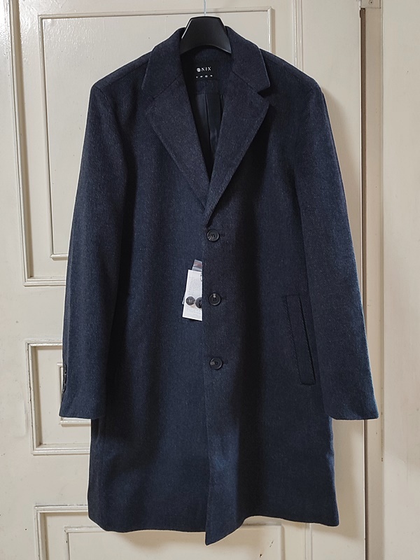 브랜드 남성코트100 모직코트 겨울코트 헤링본코트 새상품