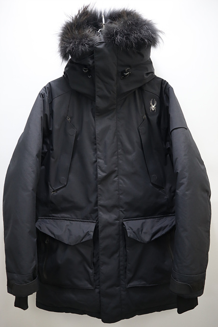 SPYDER 스파이더 후드 오리털다운 점퍼 고가제품