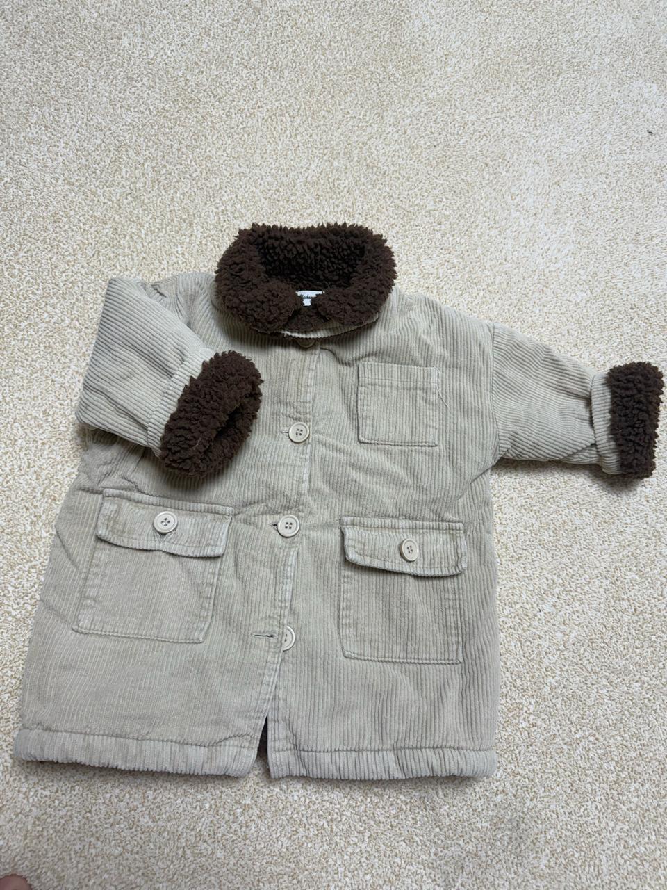 양털골덴자켓 유아100~110