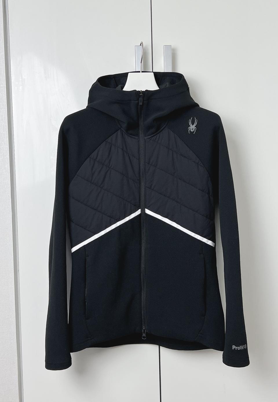 스파이더 여성 하이브리드 패딩 후드집업 S