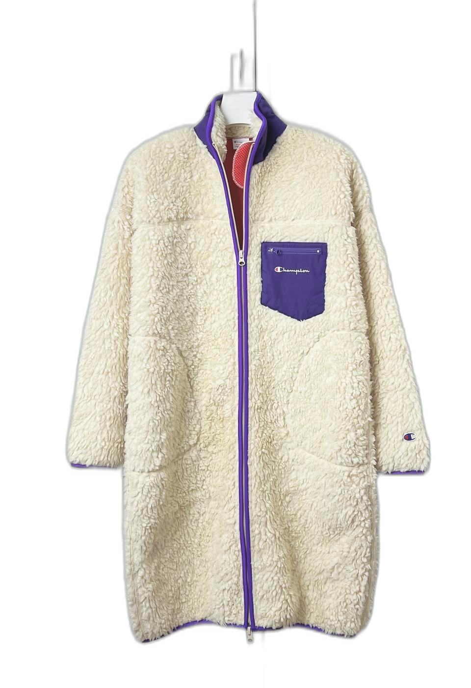 챔피온 우먼 롱플리스 자켓 M