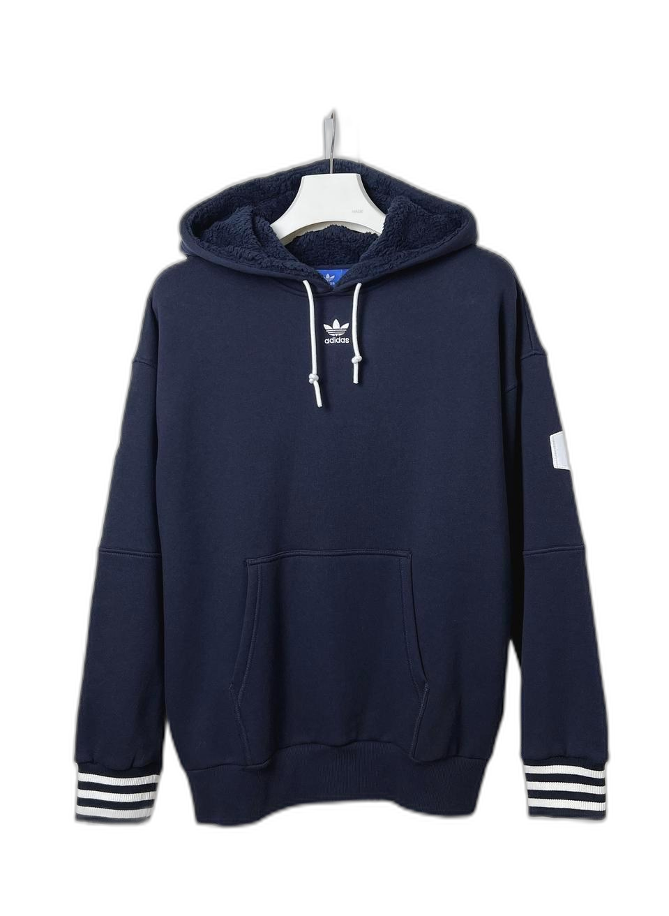 새제품) 아디다스 기모 후드티 100