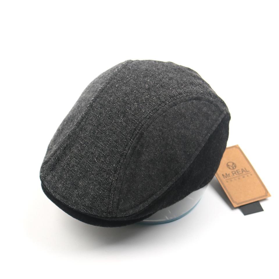 57-60cm M.R.GM 겨울 모직 밴딩 헌팅캡 C008P -178