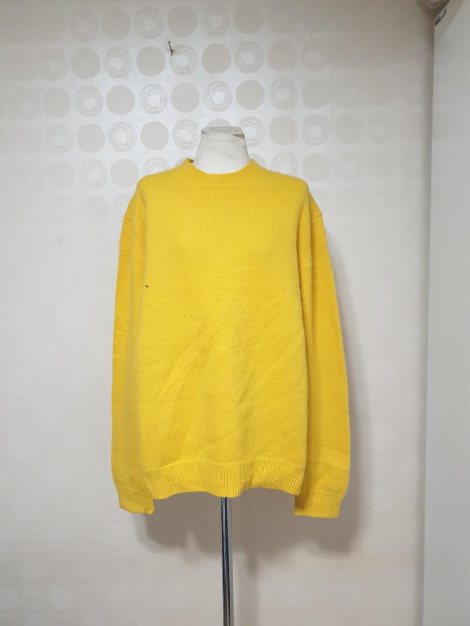 LAINE/옐로우니트105/남성니트105/니트105/남성스웨터105