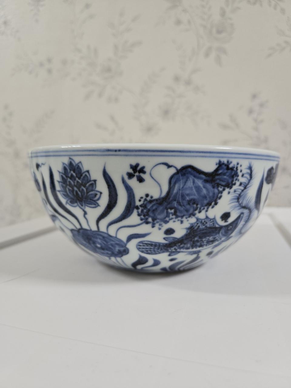 명선덕/청화백자어해도안 (중국도자기)