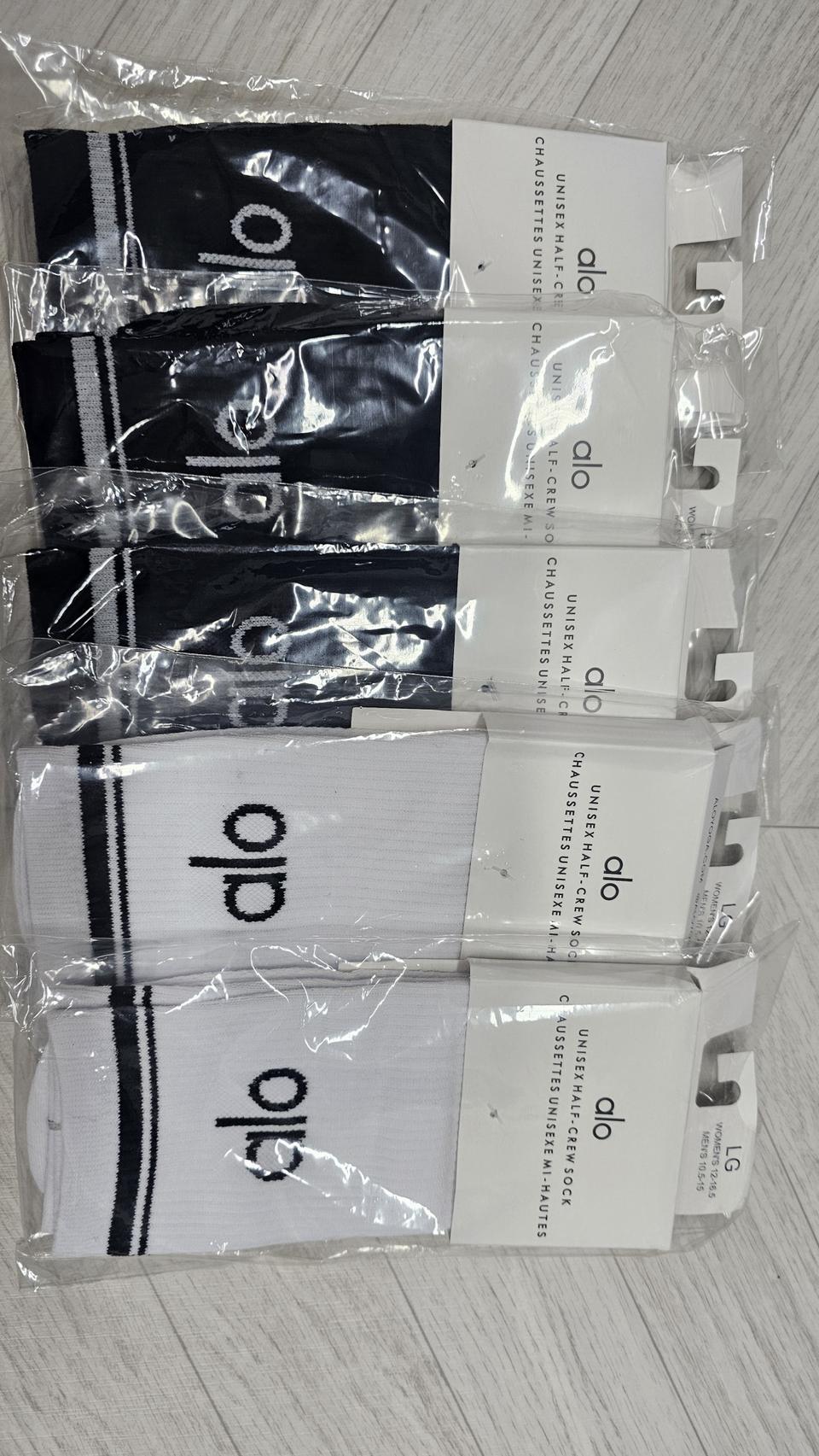 alo 양말 세트  5켤레