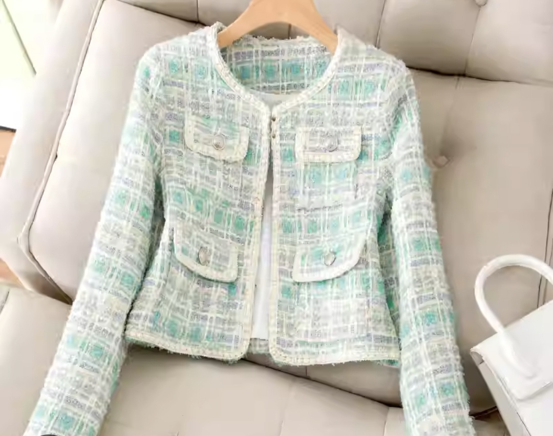 두꺼운 트위드자켓 m사이즈