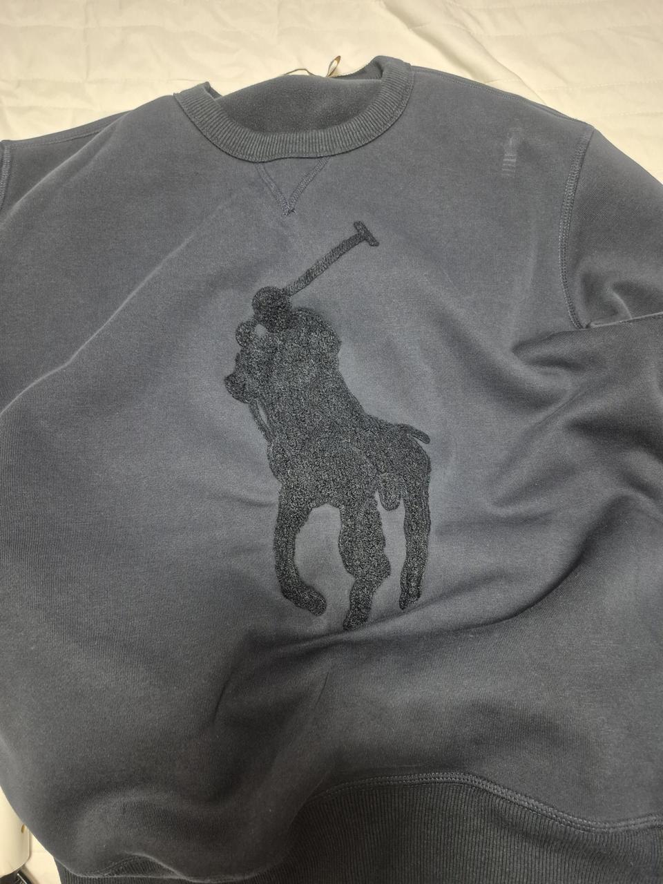 폴로 맨투맨 네이비 L사이즈