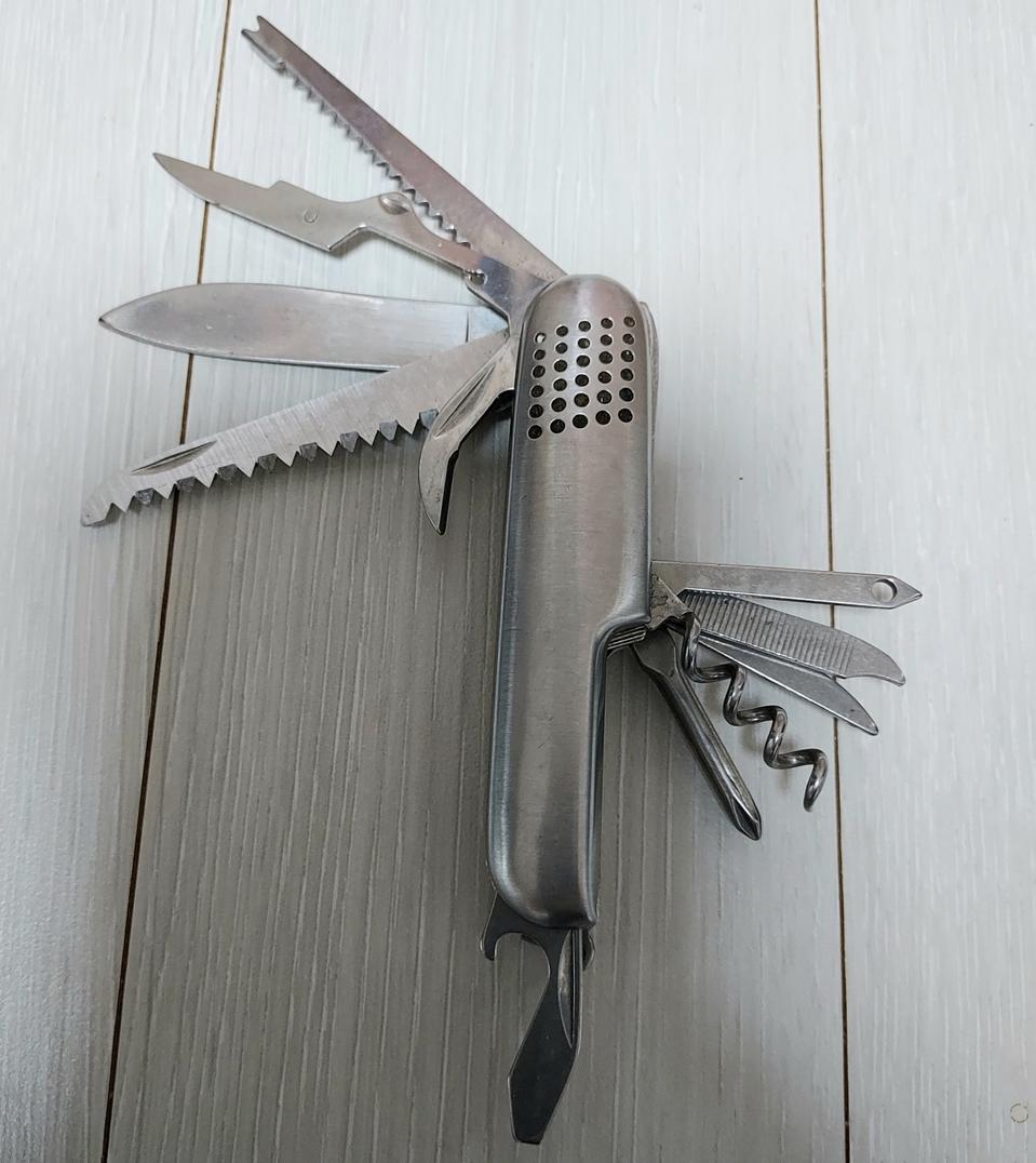 무배 맥가이버칼.휴대용.캠핑용칼.미니칼.여행용맥가이버칼.만능칼