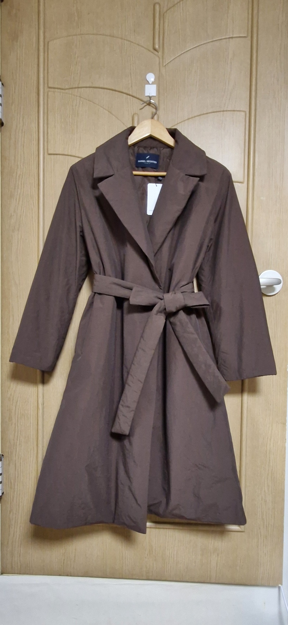 다니엘헥터 구스 롱패딩 새상품