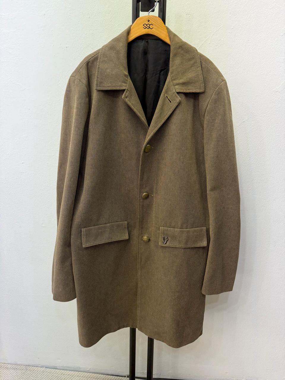 정품) 베르사체 남성 브라운 더블 브레스트 자켓 52(110)