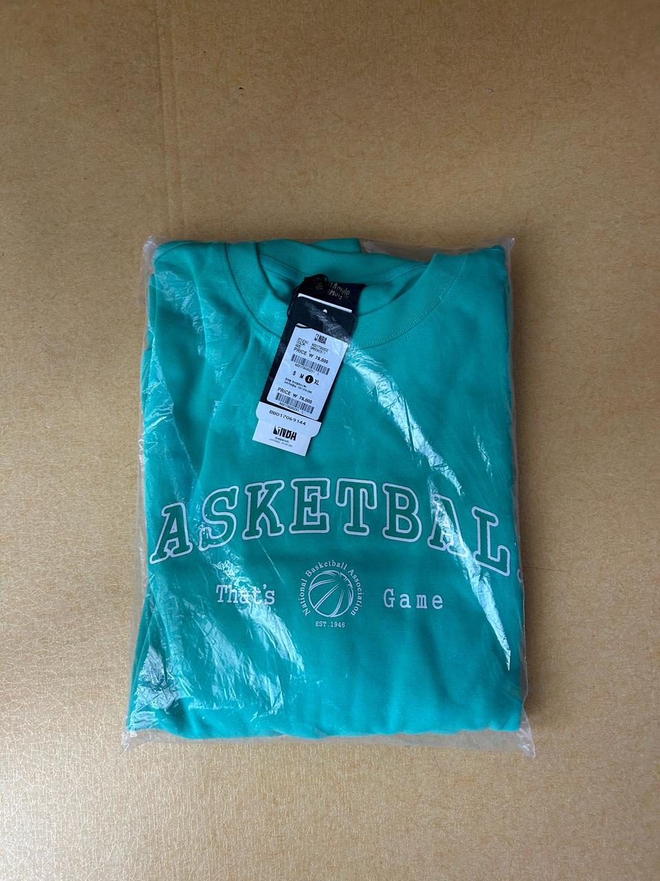 NBA 맨투맨티셔츠 L 새제품