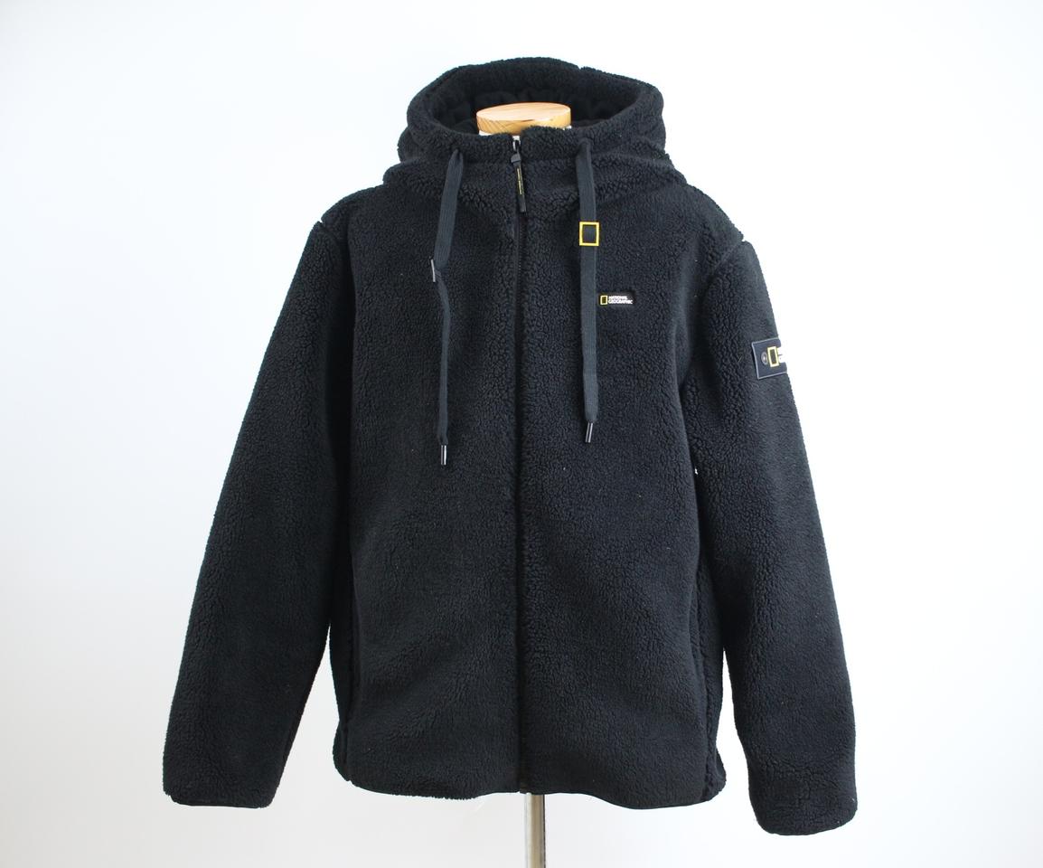 내셔널지오그래픽 후리스 후드 집업 사이즈 105