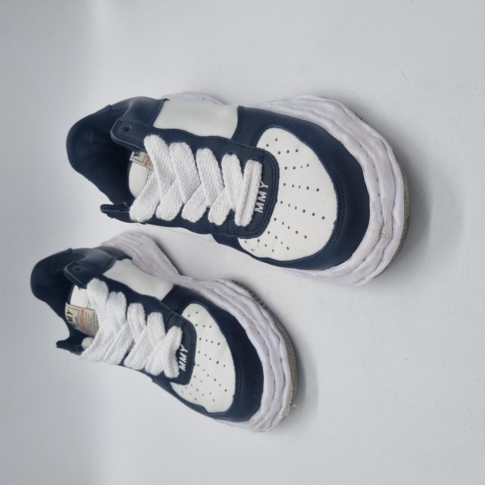 메종 미하라 야스히로 웨인 OG 솔 레더 로우탑 남성 260mm