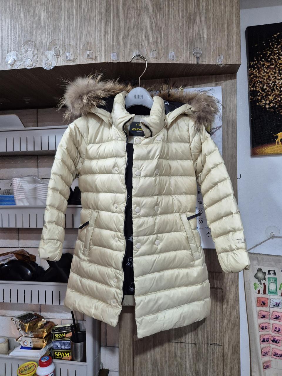 아이더 오리패딩 120  무료배송