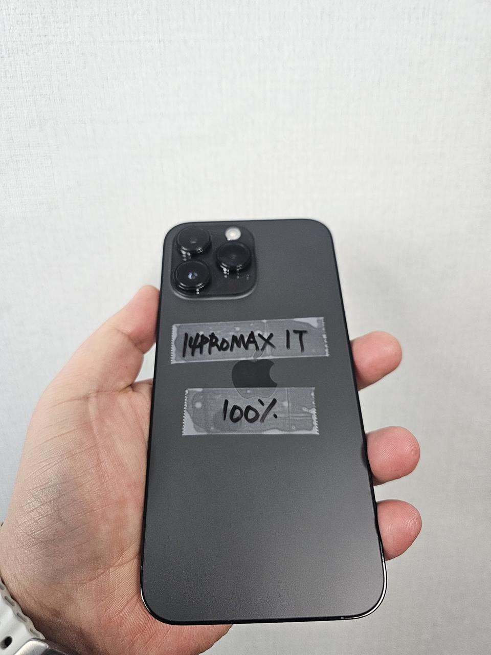 아이폰14프로맥스 1TB 배터리성능100%