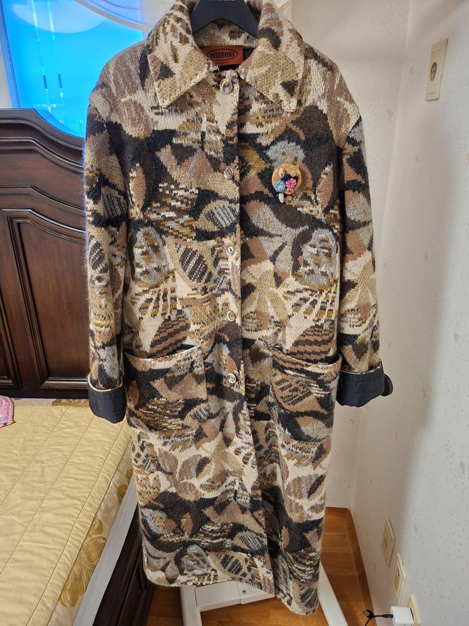 정품 미쏘니 롱코트77~88