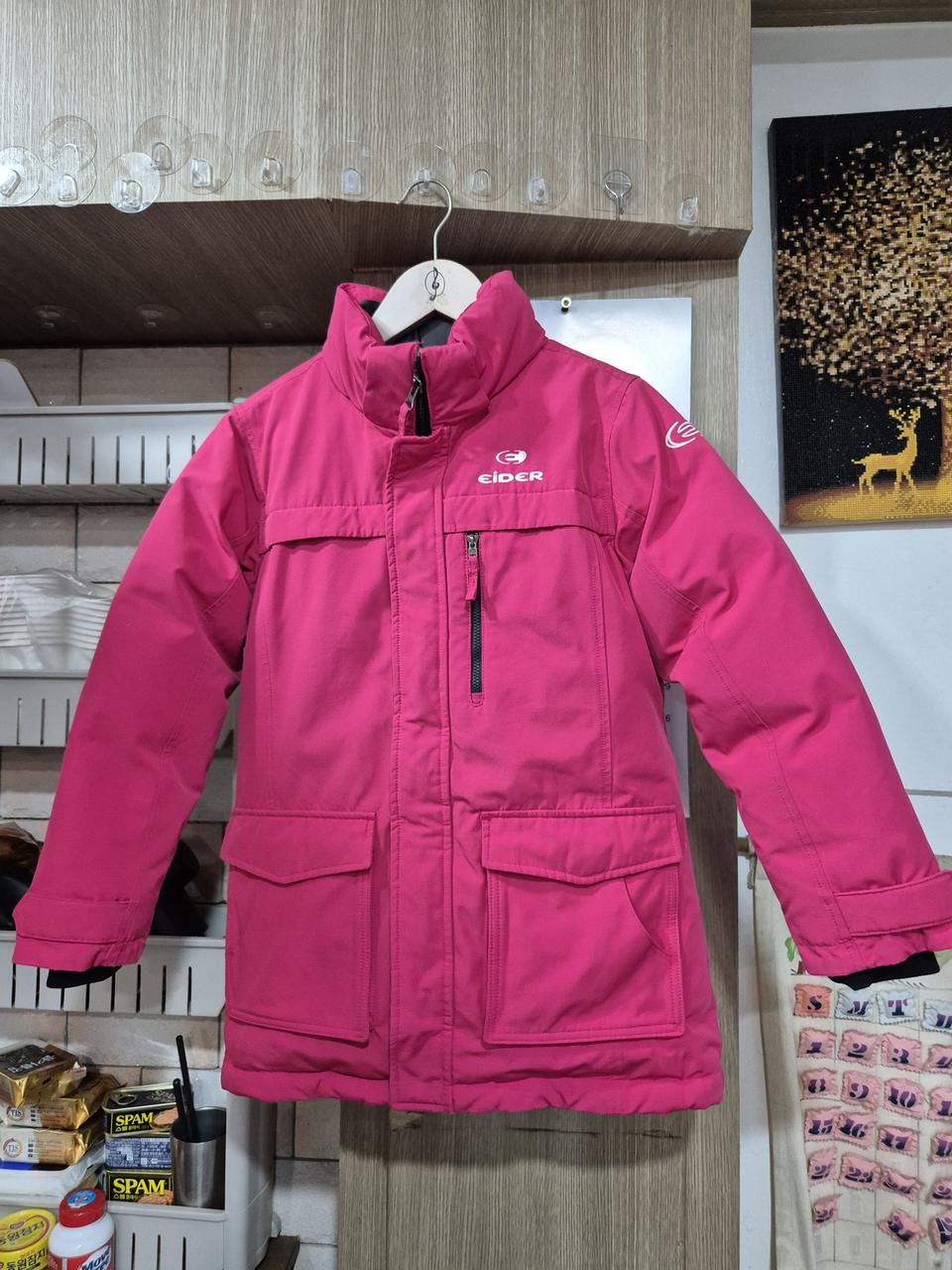 아이더 오리패딩 140  무료배송