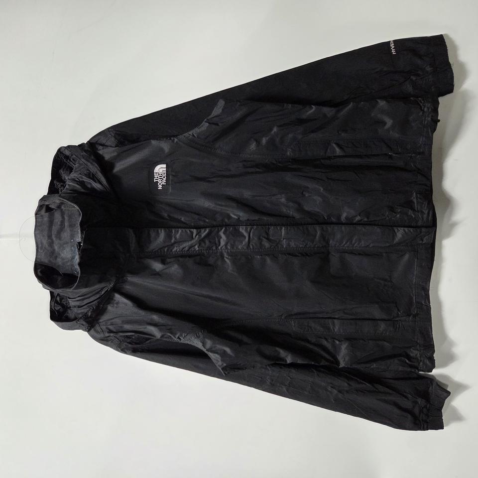 노스페이스 블랙 하이벤트 후드 바람막이 자켓 L 25120307