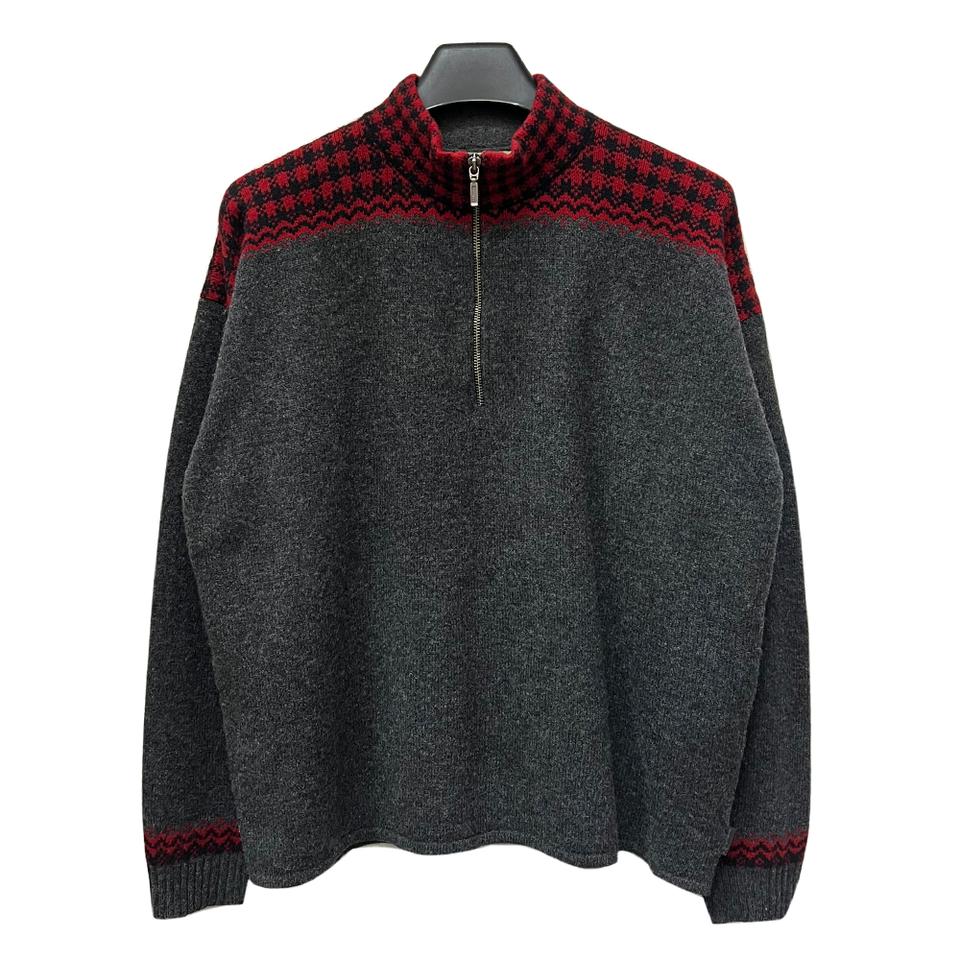 울리치 우먼스 하프집업 니트 스웨터 XL