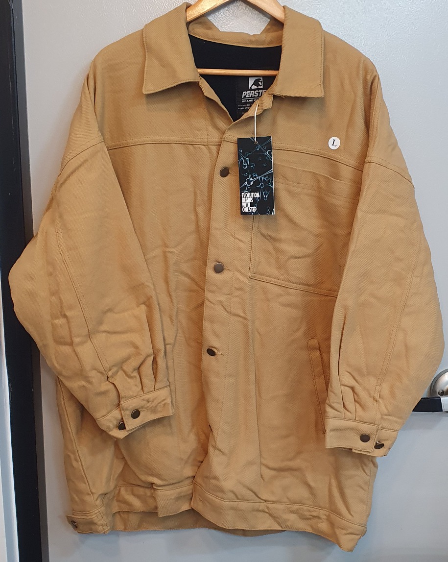 퍼스텝 기모안감점퍼 택채새옷L사이즈구김외 새옷