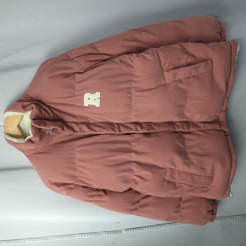 77[118] 코듀로이 핑크 골덴 숏패딩