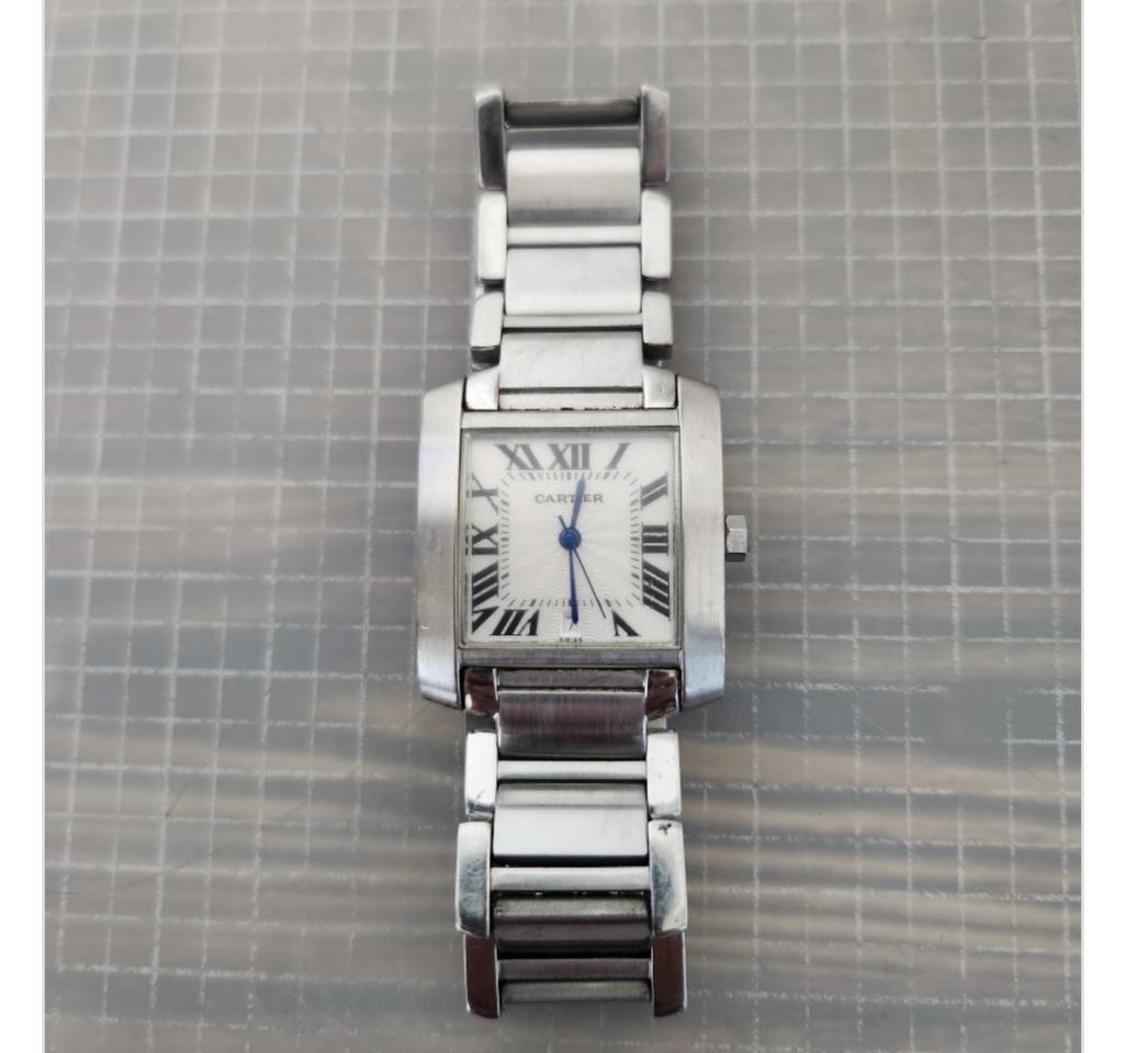 까르띠에 탱크 프랑세즈 스틸